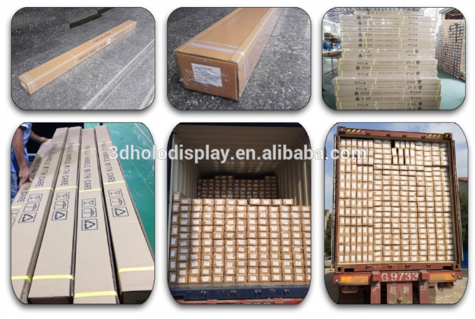 150 ইঞ্চি ALR T প্রিজম ইউএসটি প্রজেক্টর স্ক্রিন পরিবেষ্টিত আলো প্রত্যাখ্যান প্রজেকশন পর্দা 3D / 4K 8K সমর্থিত 4