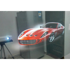 Transparent Holographic Rear Projection Film High Contrast Wide Viewing Angle For Glass