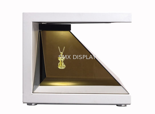 গুণ Tempered 3D Hologram Showcase 1 Year Warranty With LCD AD Player কারখানা