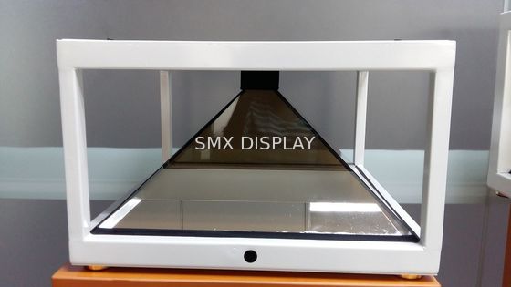 গুণমান বিজ্ঞাপন LED ডিসপ্লে পিরামিড হলোগ্রাফিক বক্স হলোকিউব 350cd/M2 কারখানা