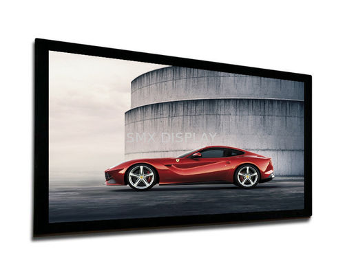 গুণমান 8cm Width Full HD Fixed Frame Screen , Fabric For Projection Screen কারখানা
