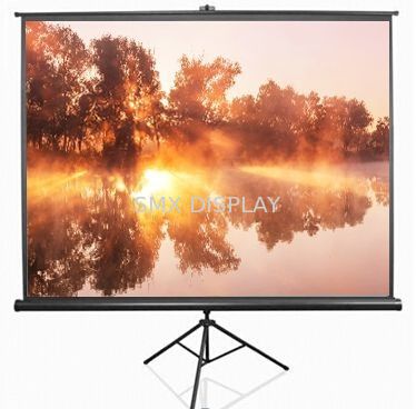 গুণমান Floor Standing Portable Tripod Projection Screens Stand Mobile style কারখানা