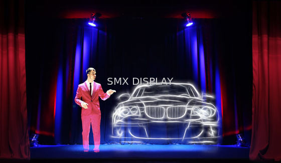 গুণমান Reflective 45 Degree Musion Eyeliner Stage Holographic Touch Foil / Light Reflection Foil কারখানা