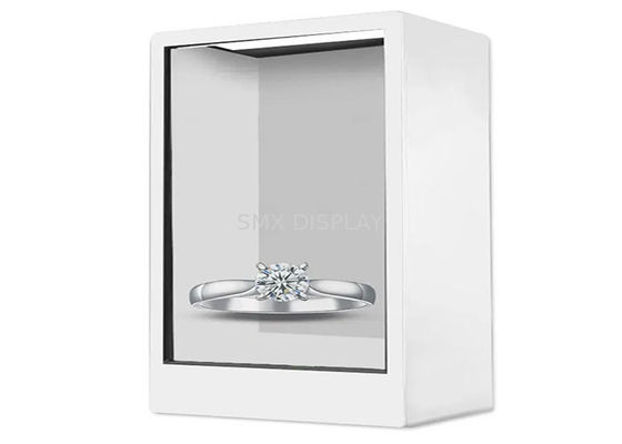 গুণমান 55 ইঞ্চি টাচ স্ক্রীন 3D হলোগ্রাফিক ডিসপ্লে বক্স উল্লম্ব স্বচ্ছ LCD শোকেস কারখানা