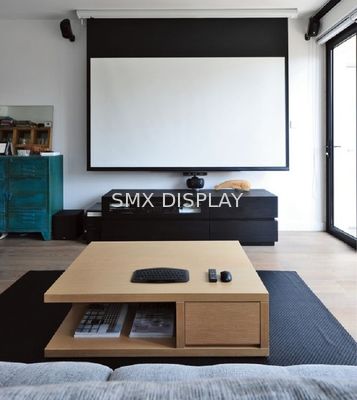 গুণমান ৩০০' ইলেকট্রিক প্রজেক্টর স্ক্রিন ১৬ঃ৯ প্রজেকশন ট্যাব টেনশনেড মোটরাইজড স্ক্রিন কারখানা