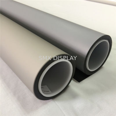 গুণমান High Contrast 3D Holographic Display Gray Rear Projection Film For Window Advertising কারখানা