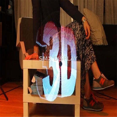 গুণমান 42cm X 42cm Black 3D Hologram Players 1.5kg Shopping Mall 3d Holo Display কারখানা