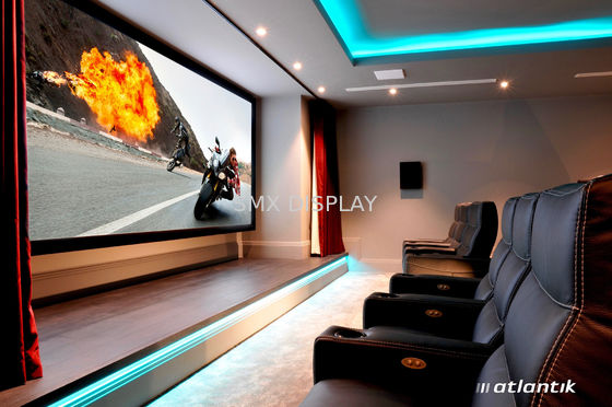 গুণমান অ্যালুমিনিয়াম ফ্রেম 16: 9 এইচডিটিভি ওয়াল মাউন্ট স্থায়ী ফ্রেম পর্দা হোম সিনেমা জন্য কারখানা