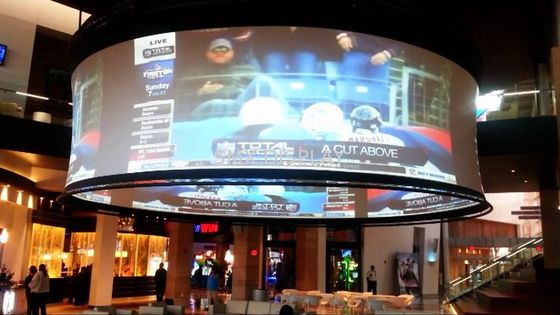 গুণমান কাস্টমাইজড 180 ° / 360 ° বাঁকা প্রজেক্টর পর্দা 3 বছরের পাটা সঙ্গে কারখানা