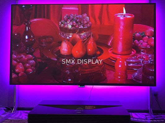 গুণমান Edgeless ফিক্সড ফ্রেম স্ক্রিন, ফিক্সড ওয়াল প্রজেক্টর স্ক্রিন এইচডিটিভি 16/9 ফরম্যাট 0.8 লাভ কারখানা