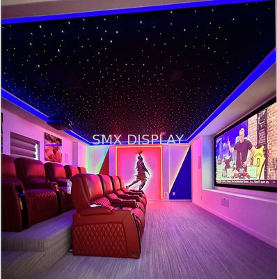 গুণমান 0.75 মিমি PMMA র্যান্ডম স্টার ফাইবার অপটিক লাইট স্টার সিলিং প্যানেল হোম সিনেমা এর জন্য কারখানা