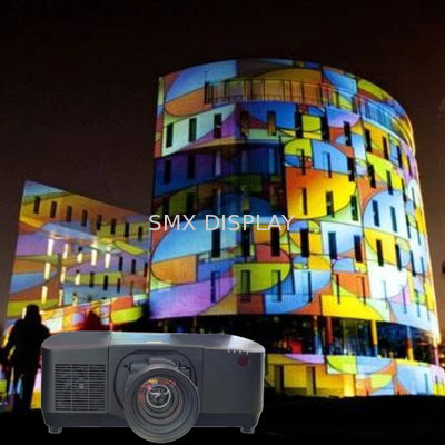 গুণমান SMX 4K ready Laser 20000lumens outdoor projector for Museum & Architectural Mapping কারখানা