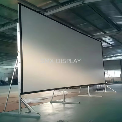 গুণমান Large Fast Fold Projector Screen - Portable Front/Rear Projection for Events & Presentations কারখানা