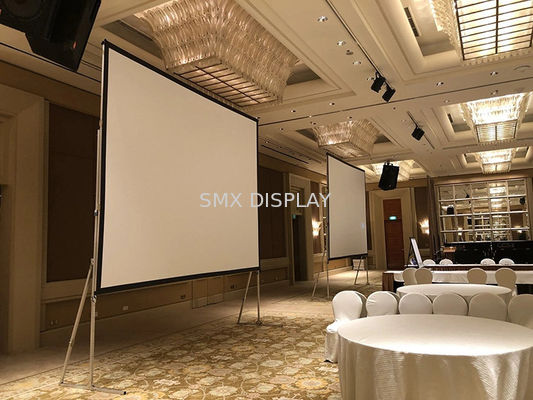 গুণমান Professional fast fold screen Portable Front/Rear Projection for AV Rental / Live Events কারখানা