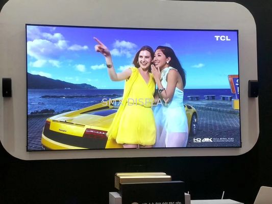 গুণমান 100 ইঞ্চি স্থায়ী ফ্রেম স্ক্রিন কালো ডায়মন্ড প্রজেক্টর প্যানেল 170 ° দেখুন কোণ টেকসই কারখানা