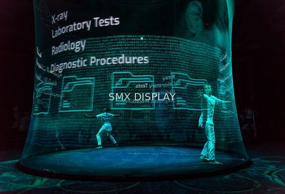 গুণ হলফ্লেক্স হলো গজ ক্লিয়ার হোলোগ্রাফিক 3 ডি প্রোজেকশন স্ক্রিন কারখানা