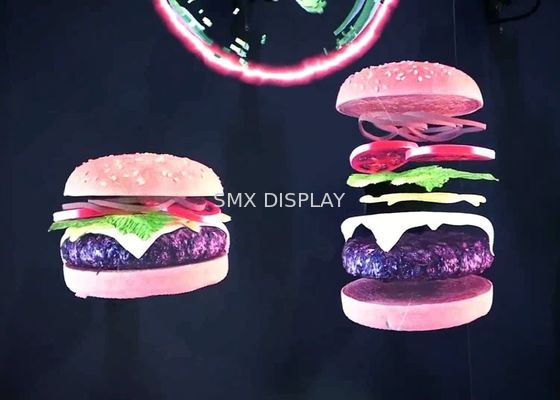 গুণমান Holographic Advertising 3D Display 176 Degree 3D Live Hologram Projection কারখানা