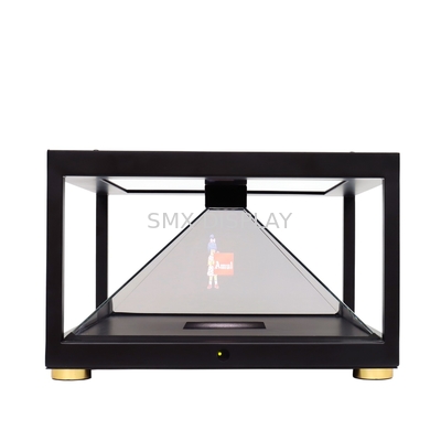 360 ডিগ্রী 3D Holographic প্রদর্শন বক্স পিওএস ডিসপ্লে জন্য হোলোগ্রাম শোকেস