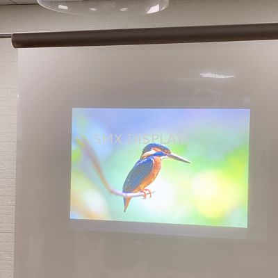 গুণমান গাঢ় গ্রে স্ব আঠালো রিয়ার প্রক্ষেপণ ফয়েল, ট্রেড শো জন্য সামনে প্রক্ষেপণ ছায়াছবি কারখানা