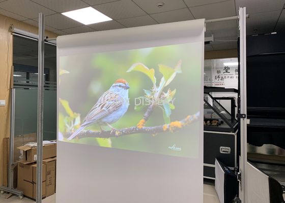 গুণমান গ্লাসের রিয়ার প্রক্ষেপণের জন্য 1.5২ x 30 মিটার ট্রান্সপারেন্ট হোলফিক ফয়েল কারখানা