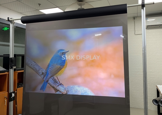 প্রদর্শন জন্য স্বচ্ছ স্বচ্ছ Holographic স্ক্রিন, Holoscreen 100 মাইক্রন প্রদর্শন করুন / দোকান