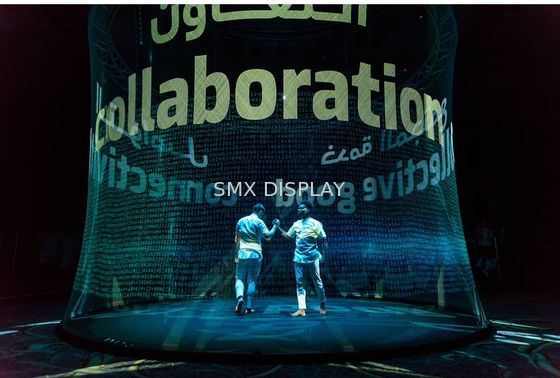 গুণমান পেপারস্ক্রিম হলোগ্রাফিক প্রজেকশন ফিল্ম 30 মি দৈর্ঘ্য আউটডোর বিজ্ঞাপনের জন্য কারখানা