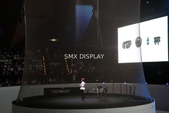 গুণমান 3D হলোগ্রাম শো এর জন্য 360 ডিগ্রী হলোগ্রাফিক প্রজেক্টর স্ক্রীন হলো গজ কারখানা