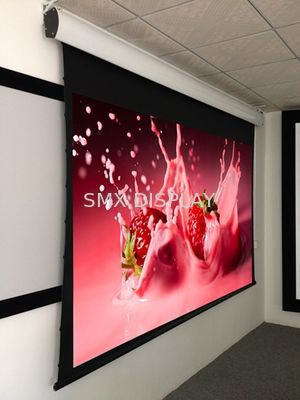 গুণমান সিলিং ছাপানো ট্যাব এইচডি নমনীয় হোয়াইট সঙ্গে টানা মোটরসাইকেল প্রক্ষেপণ স্ক্রিন কারখানা