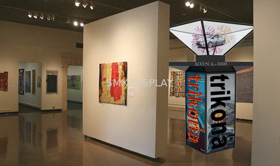 গুণ বড় 360XXL 3D Holographic পিরামিড প্রদর্শন, Dreamoc XXL বিমানবন্দর বা থিয়েটার জন্য কারখানা