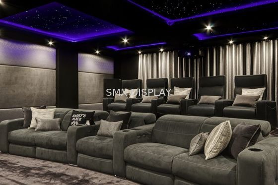 গুণমান পলিয়েস্টার ফাইবারবোর্ড ফাইবার অপটিক স্টার প্যানেল 9 মিমি সিনেমা সিলিং রিমোট কন্ট্রোল কারখানা