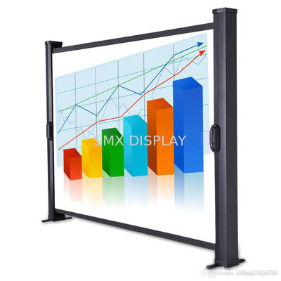 গুণমান 40" Mobile Portable Projection Screens Desktop Portable Projector Screen কারখানা