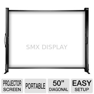 গুণ Electric Fixed Projection Screens For Tabletop Presentation , Retractable কারখানা