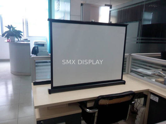 গুণমান Portable Motorized 40" Projection Screens Fabric , Hd Projector Screen কারখানা