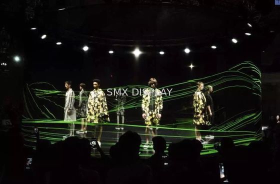 গুণমান উচ্চ স্বচ্ছ হলোগ্রাফিক মেশ স্ক্রীন অভিক্ষেপের জন্য নমনীয় কারখানা